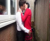 Минет в институте на перекуре